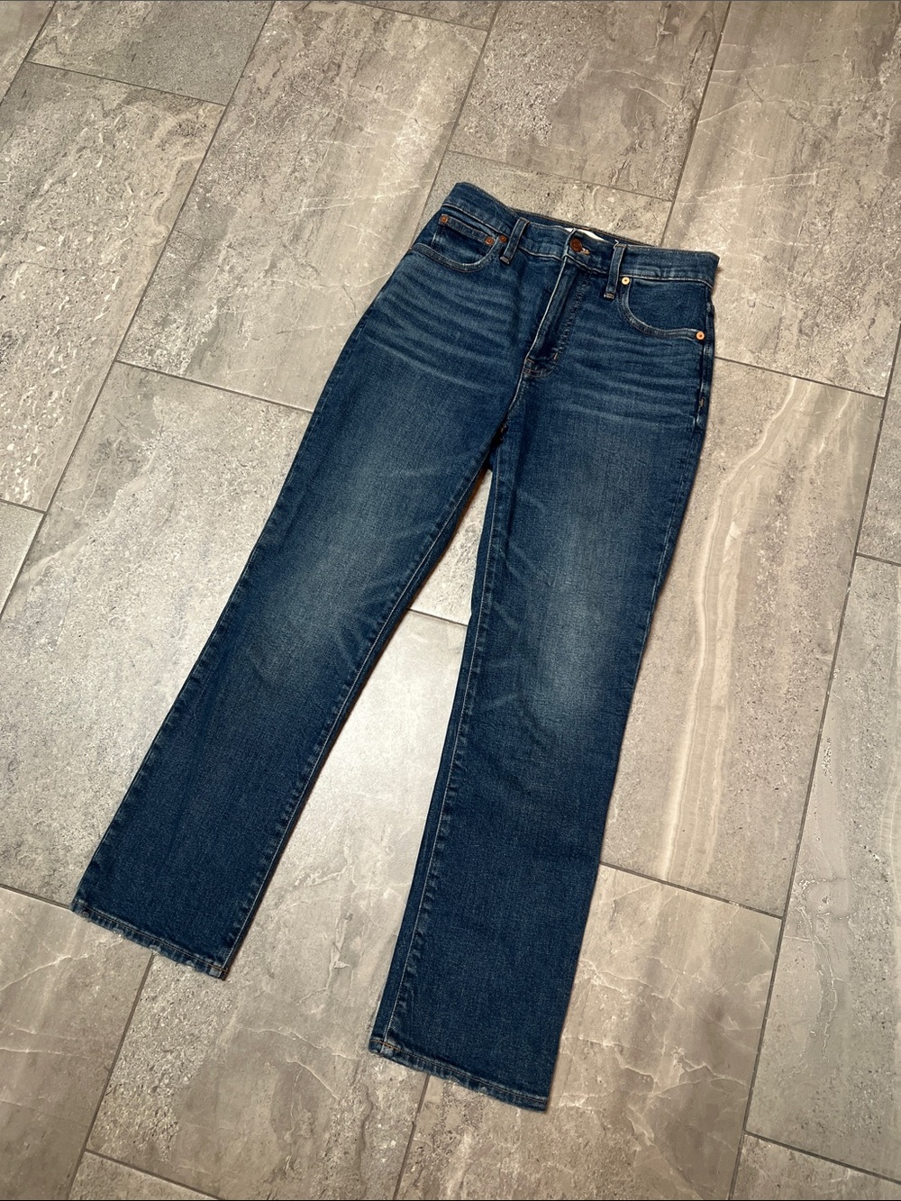 Madewell Slim Demi Boot Jeans